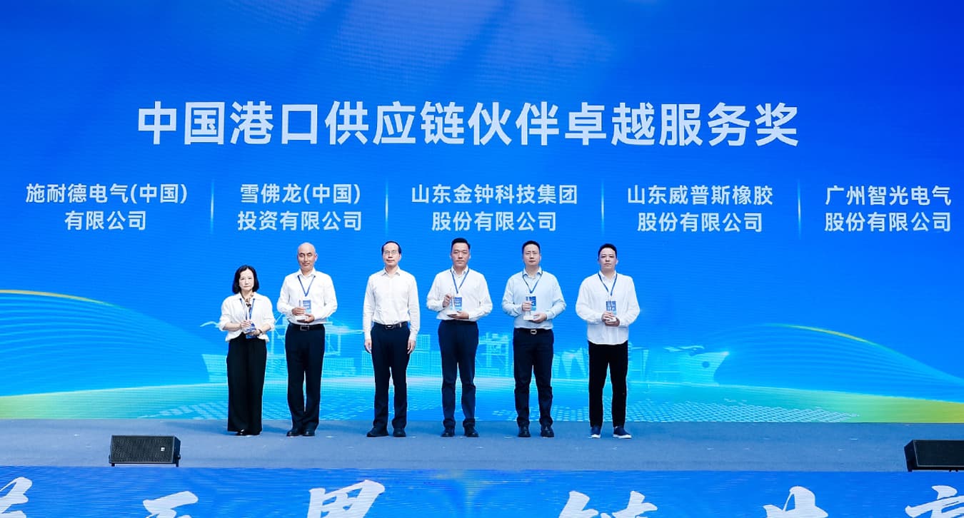 荣获“卓越服务奖” | 智光智能岸电系统助力绿色港口建设